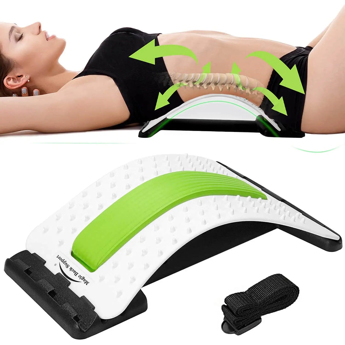 Back Pain Relief Posture Corrector Back Stretcher wzzqu1-qu