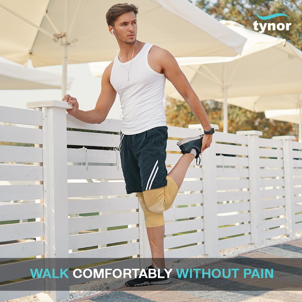 Tynor Air Compression Knee Cap for Sports, Gym, Running, Pain Relief