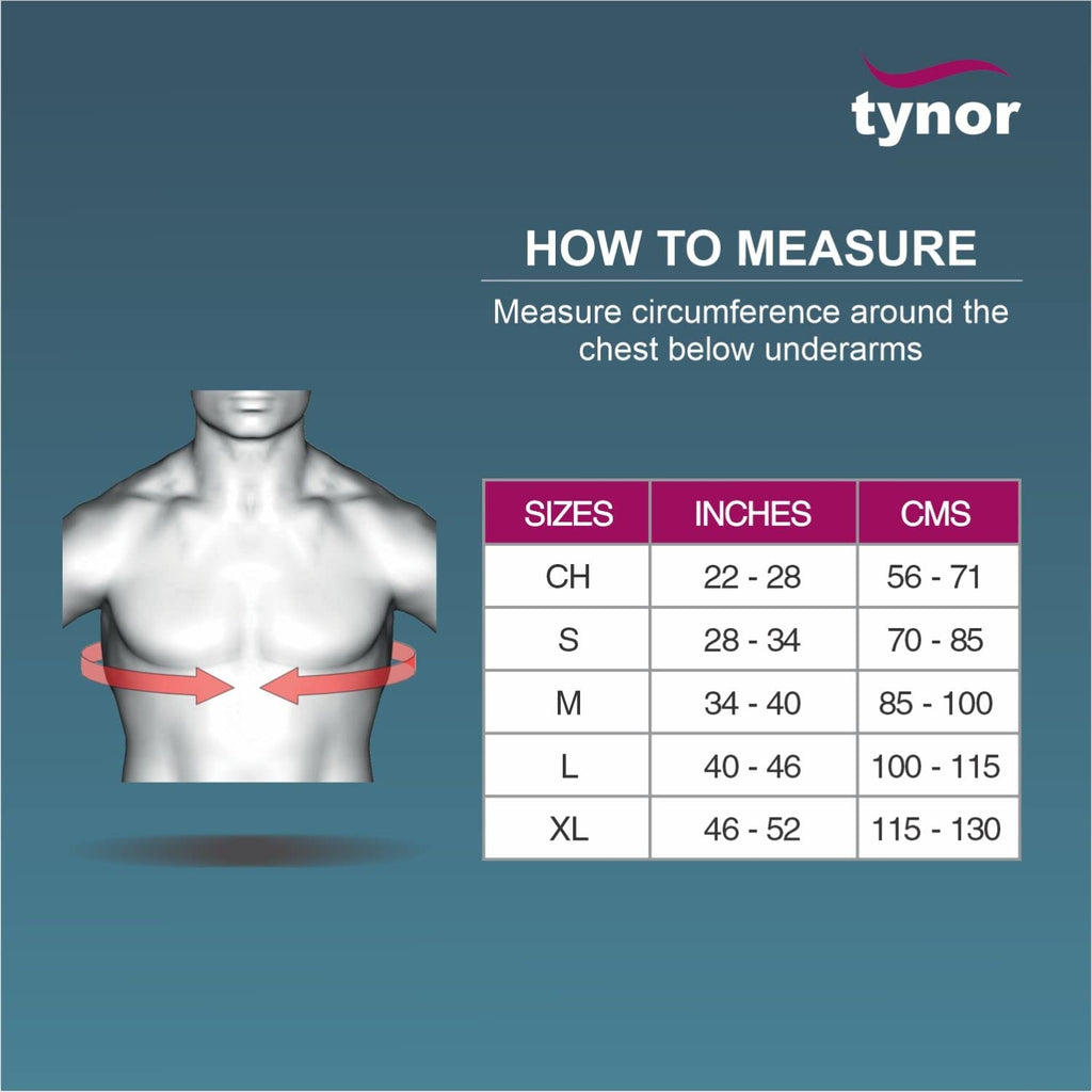 Tynor Posture Corrector for Men Women, Adjustable Back Support Belt, Comfortable Wear
