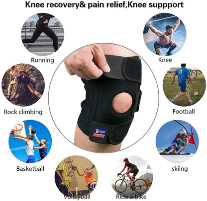 Adjustable Knee Cap Support Brace for Knee wzzqu1-qu